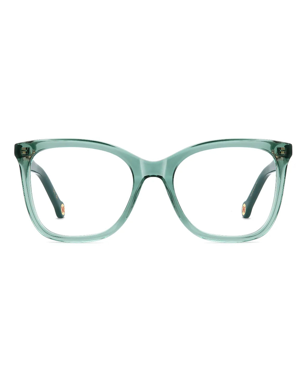 Gafas Graduables Carolina Herrera HER 0378 | Montura Redonda de Acetato en Verde Salvia para Mujer