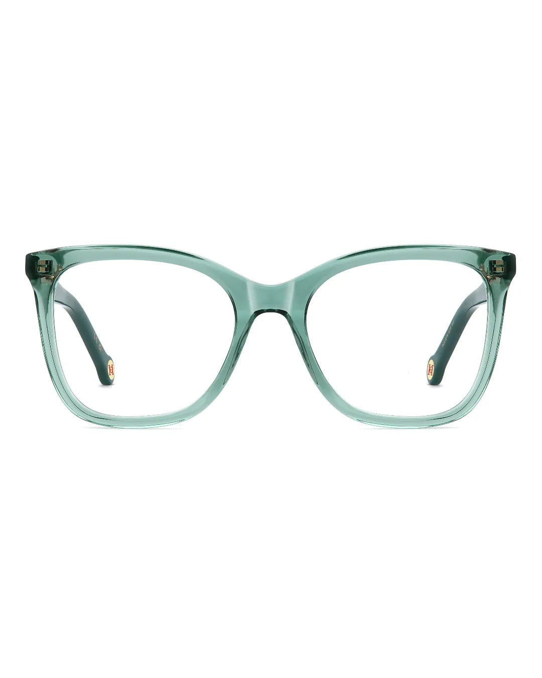 Gafas Graduables Carolina Herrera HER 0378 | Montura Redonda de Acetato en Verde Salvia para Mujer