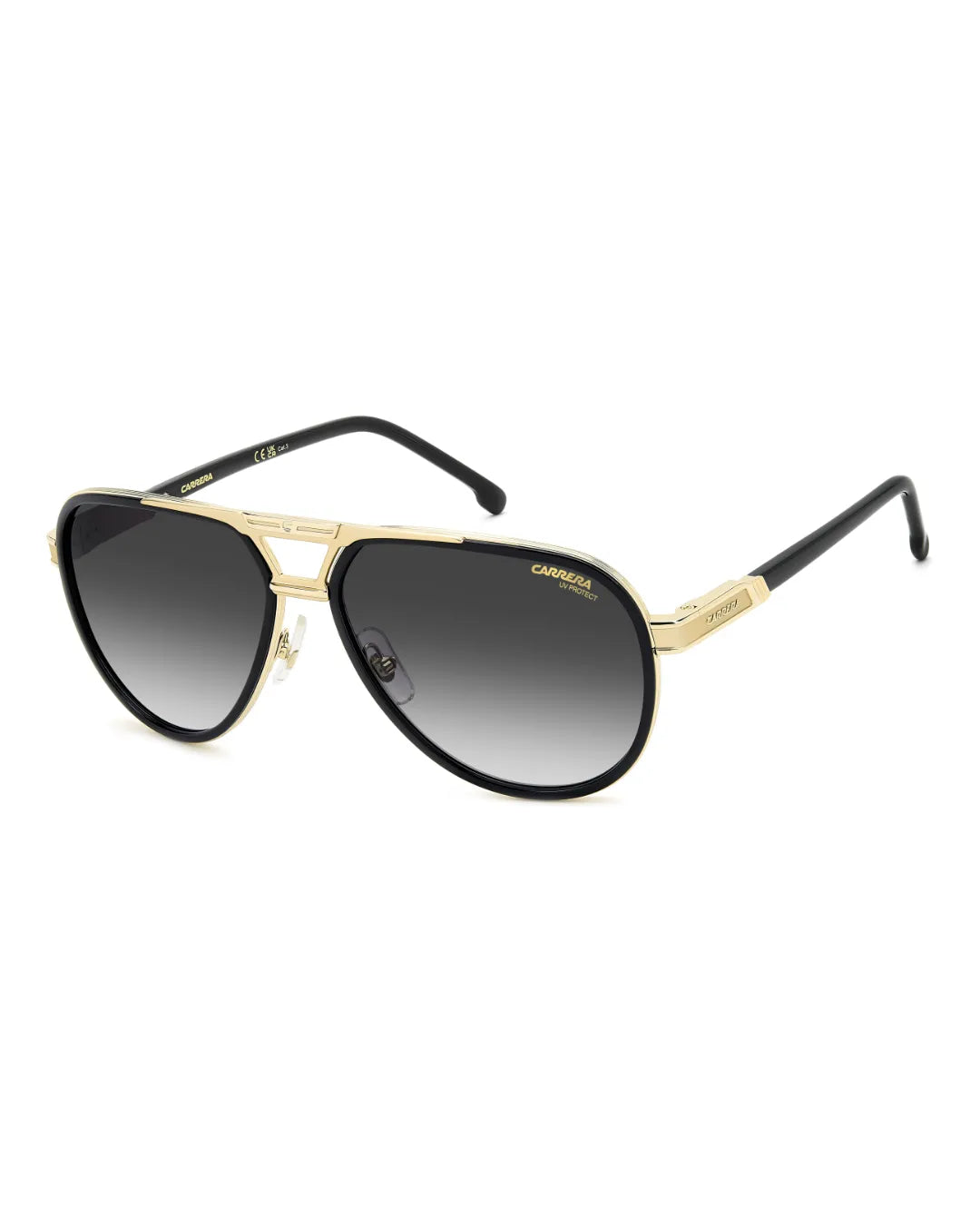 Gafas de Sol Carrera 1076/S/US – Aviador en Acero Inoxidable Black Gold
