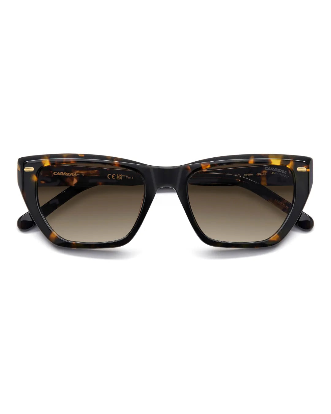 Gafas de Sol Carrera 3081/S/US – Ojo de Gato en Acetato Habana con Diseño Grand Prix