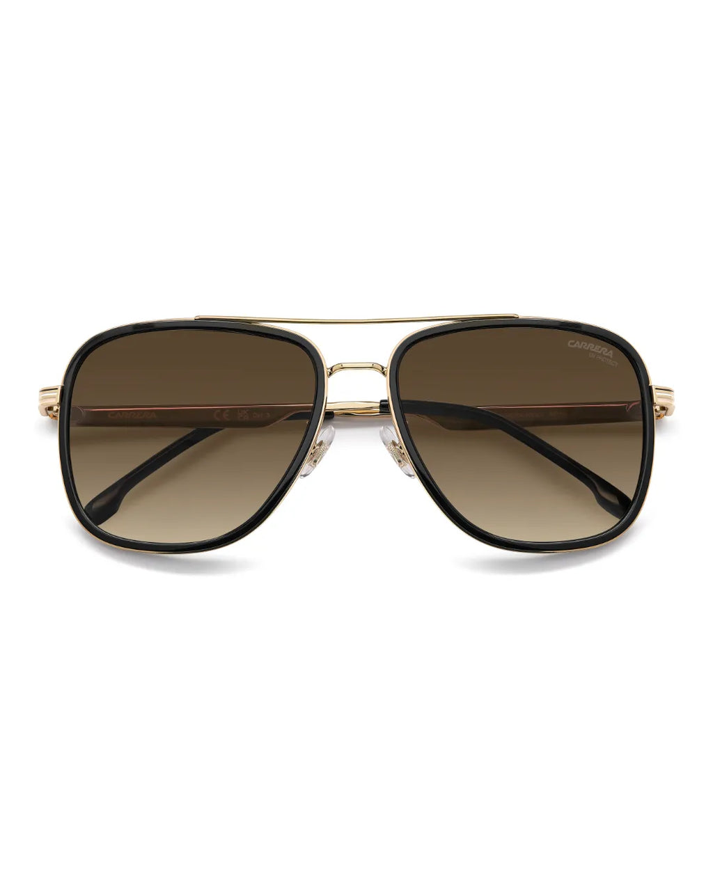 Gafas de Sol Carrera 3089/S/US – Cuadradas con Doble Puente en Acero Inoxidable