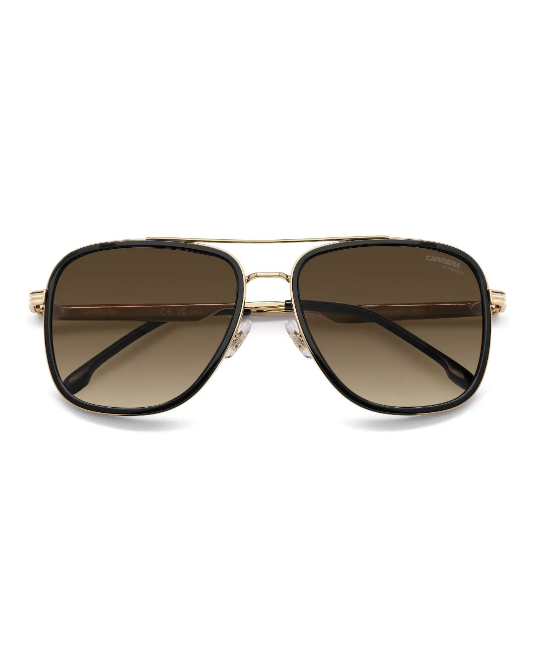 Gafas de Sol Carrera 3089/S/US – Cuadradas con Doble Puente en Acero Inoxidable