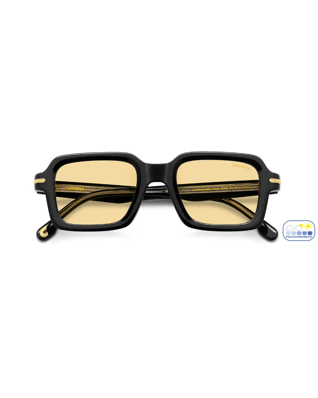 Gafas de Sol Carrera 358/S – Rectangulares en Acetato con Lentes Fotocromáticas Amarillas