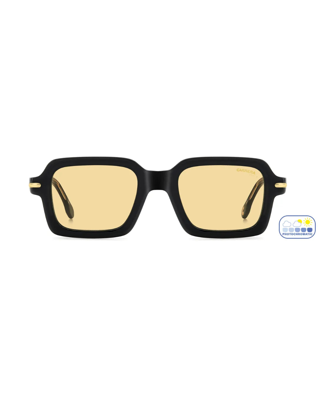 Gafas de Sol Carrera 358/S – Rectangulares en Acetato con Lentes Fotocromáticas Amarillas