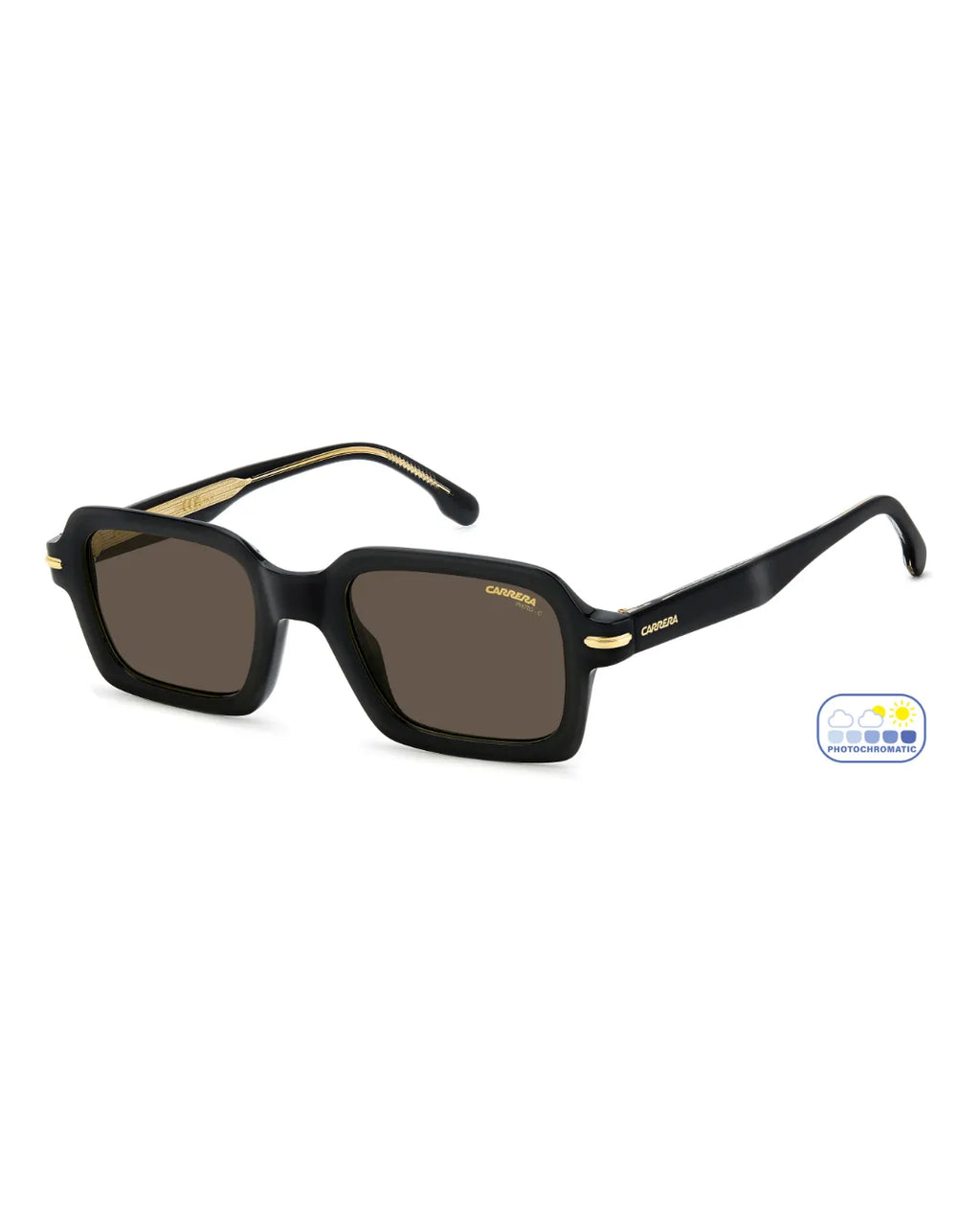 Gafas de Sol Carrera 358/S – Rectangulares en Acetato con Lentes Fotocromáticas Amarillas