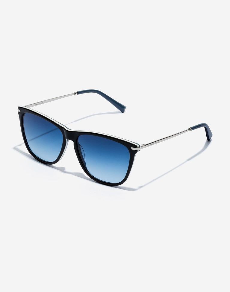 Gafas de Sol One Crosswalk – Black Blue Denim: Diseño Híbrido y Lentes Degradadas