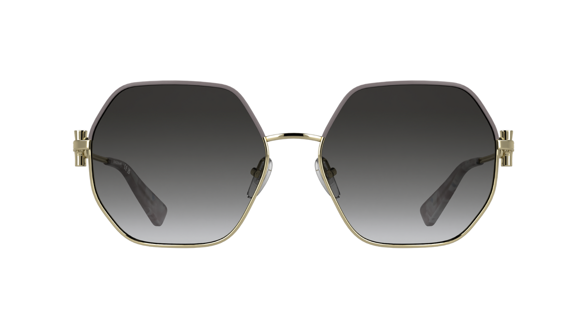 Longchamp LO191S 723 dorado con lentes ahumados degradados - imagen 1